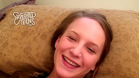 She is only 19 and can deep throat a fat cock