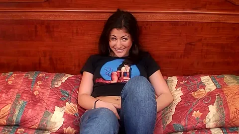 This amateur teen 18+ has her nips pierced in this POV video