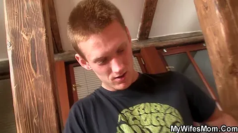 He Fucking Cock-hungry Girlfriends Step mother