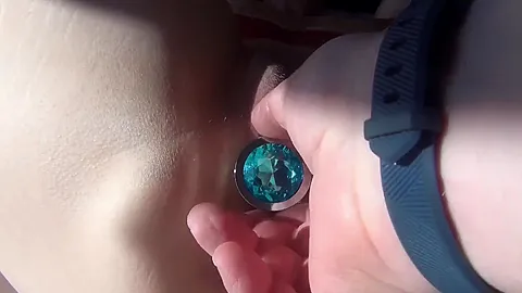 Fuck With Anal Plug - HotMilf