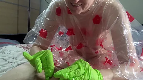 Handjob In Rain Cape - HotMilf