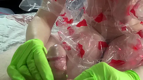 Handjob In Rain Cape - HotMilf