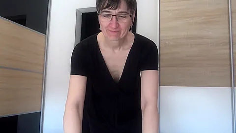 Green Gloves Covered In Cum - HotMilf