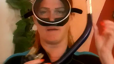 Horny Girl In A Wetsuit - AngelEyes