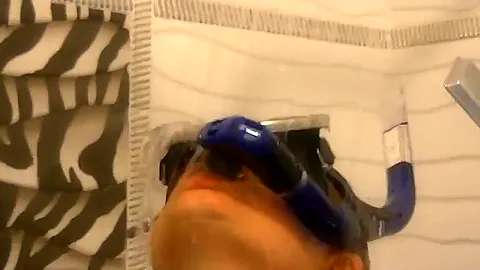 Diving Wetsuit In The Shower - AngelEyes