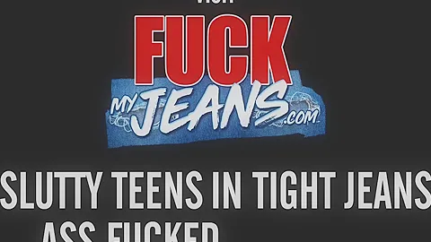 Young European Slut In Jeans Sucking And Anal Fucking