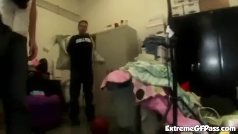 Busty Threeway Whore Gets Pussy Banged