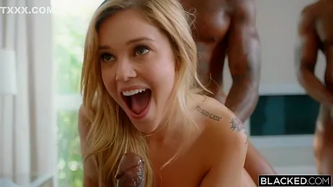 Gangbang With An Innocent Blonde Horny Slut