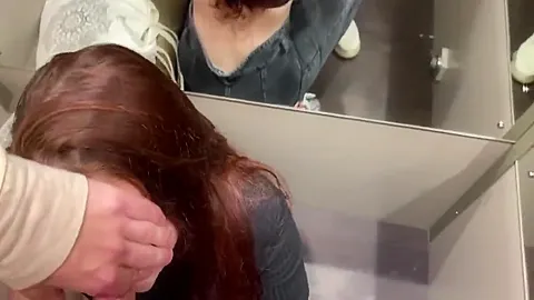 Blowjob From Redhead Girl In A