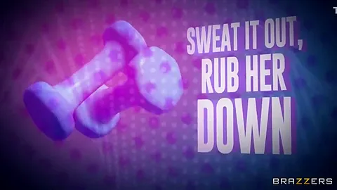 Sweat It Out, Rub Her Down (vicki) - Full Scene At Ebrazz.tv