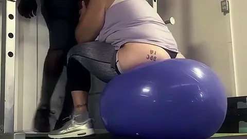 Thick White Step mom Cheats With Her Black Personal Trainer