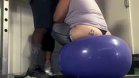 Thick White Step mom Cheats With Her Black Personal Trainer