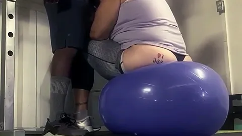 Thick White Step mom Cheats With Her Black Personal Trainer