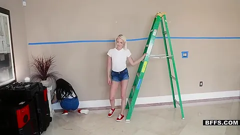 Contractor Fucks 3 Girls As Payment!