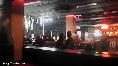 Cutting my dress in a public theatre. 2