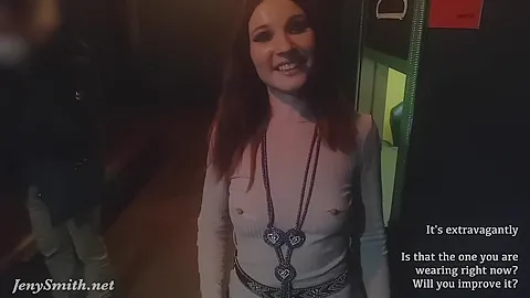 Cutting my dress in a public theatre. 2