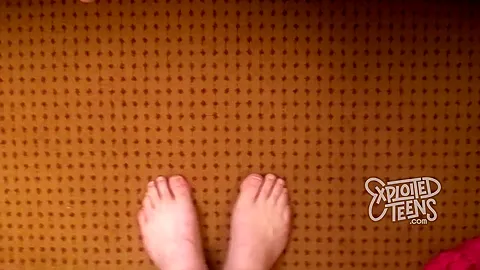 Disabled teenager 18+ makes her first porn