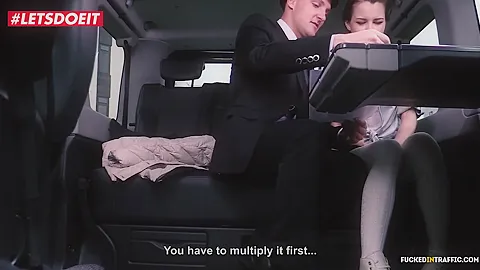 Hot Coed Seduces And Fucks Lucky Taxi Driver