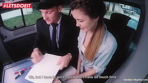 Hot Coed Seduces And Fucks Lucky Taxi Driver
