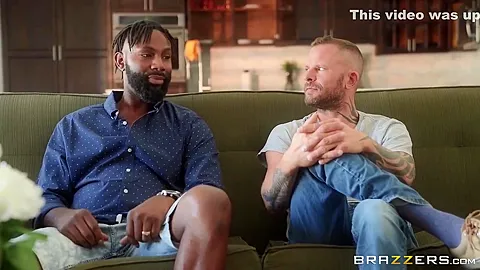 Black Dudes Friend Fucks His Chubby Wife! :o