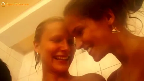 Lesbian Showers Orgy