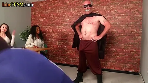 Office Brits Sucking Superheros Dick In Erotic Group