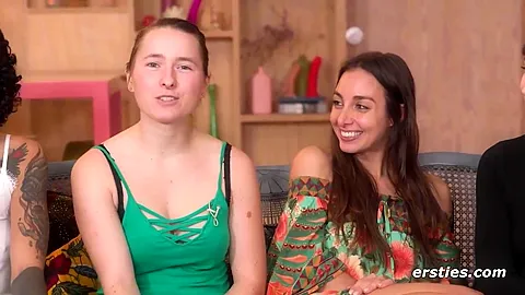 Lesbians Enjoy Sexy Playtime Together