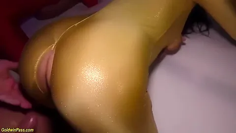 Shiny Stepsiblings Catsuit Party Orgy