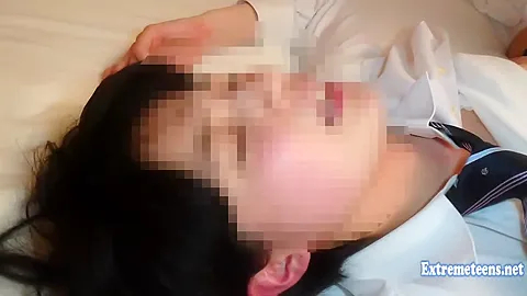Jav Oka Does threesome Uncensored Gets Creamy Pussy Excellent Amateur