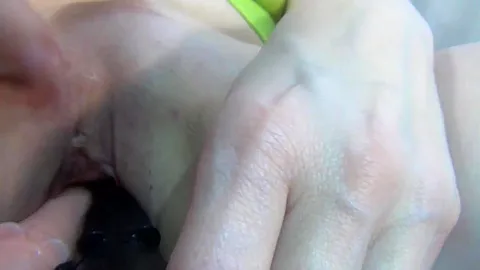 Two Dildos In The Gynechair - TacAmateurs