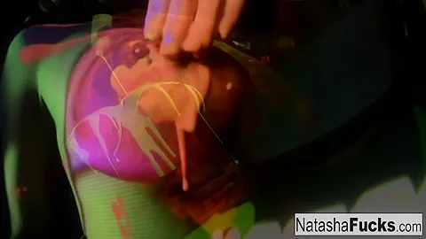 Big Tittied Brunette In A Sexy Masturbation Film