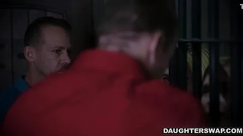 Jailed Party Girls Being Taught A Lesson By Their Step dads