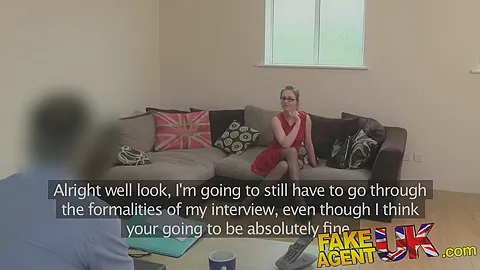 FakeAgentUK Creampie for hot european girl