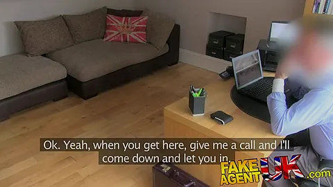 FakeAgentUK Italian & British threesome in fake casting