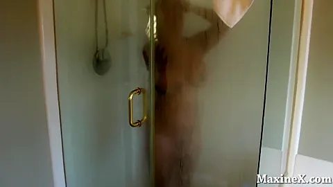 Maxine X In Taking A Shower After The Orgy