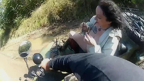 Naked Sidecar Ride In The Forest Pt1 - TacAmateurs