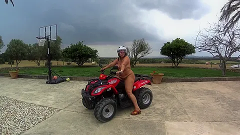 Mallorca Quad Ride Naked - TacAmateurs