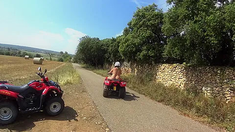 Mallorca Quad Ride Naked - TacAmateurs