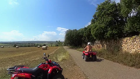 Mallorca Quad Ride Naked - TacAmateurs