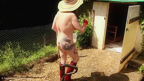 Working Naked With My Rubber Boots & Gloves Pt1 - TacAmateurs