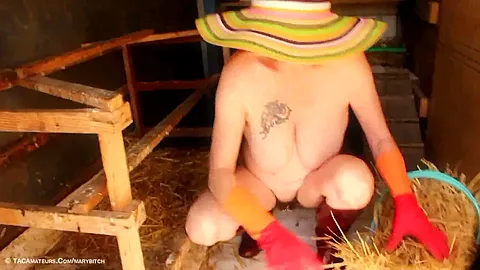 Working Naked With My Rubber Boots & Gloves Pt2 - TacAmateurs