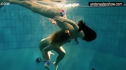Andrea And Monica Hot teens 18+ In The Pool