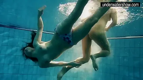 Andrea And Monica Hot teens 18+ In The Pool