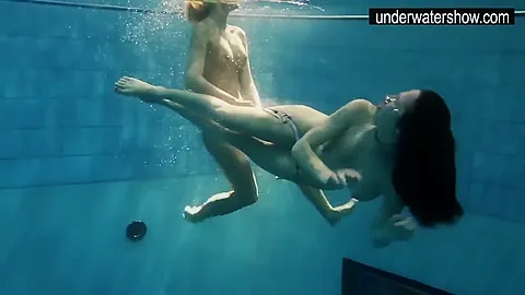 Andrea And Monica Hot teens 18+ In The Pool