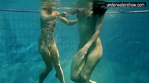 Andrea And Monica Hot teens 18+ In The Pool