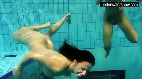 Andrea And Monica Hot teens 18+ In The Pool