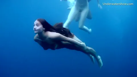 Hot Erotics In The Sea With 3 Girls