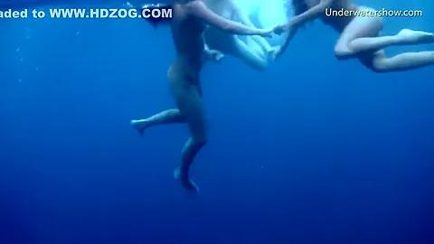 Hot Erotics In The Sea With 3 Girls