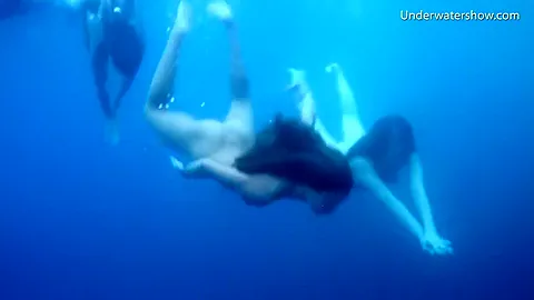 Hot Erotics In The Sea With 3 Girls