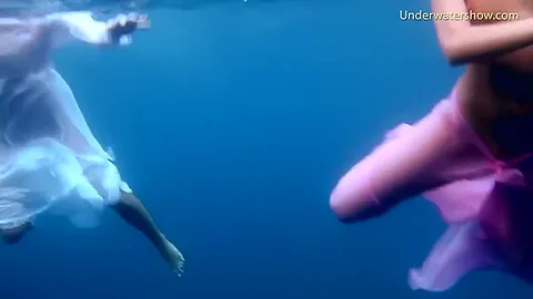 Hot Erotics In The Sea With 3 Girls
